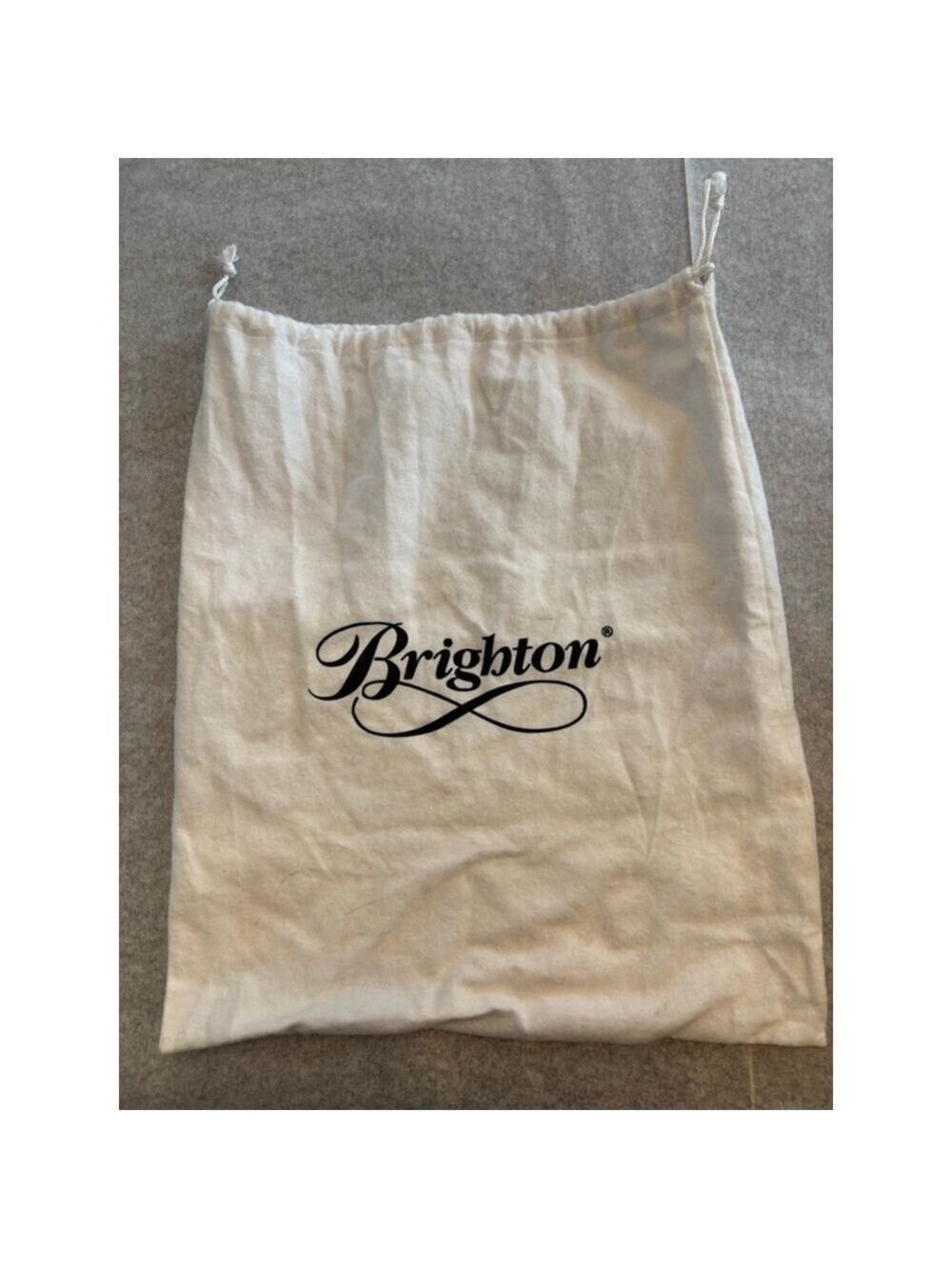 Women's Brighton Dust Bag One Size Off-White Black